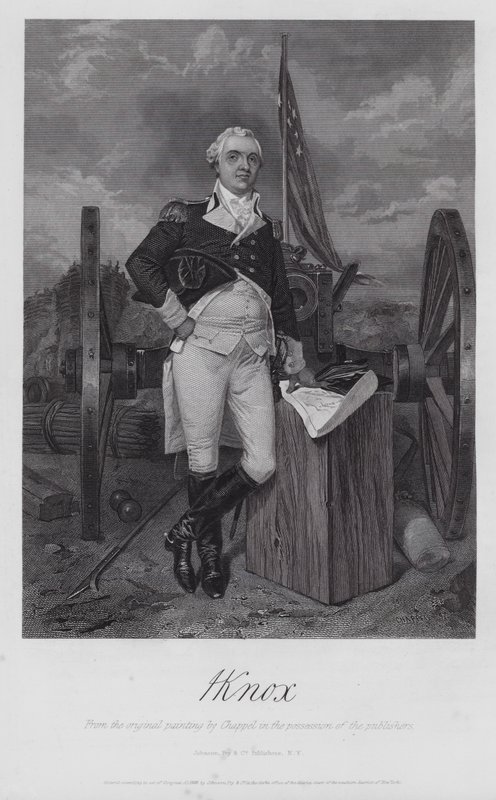 Henry Knox (rytina) od Alonzo (after) Chappel