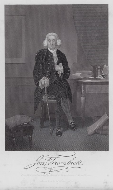 Jonathan Trumbull (rytina) od Alonzo (after) Chappel