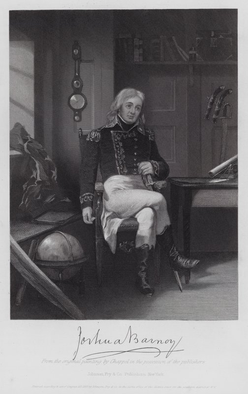 Joshua Barney (rytina) od Alonzo (after) Chappel