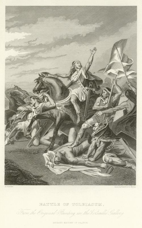 Bitva o Tolbiac od Alphonse Marie de Neuville