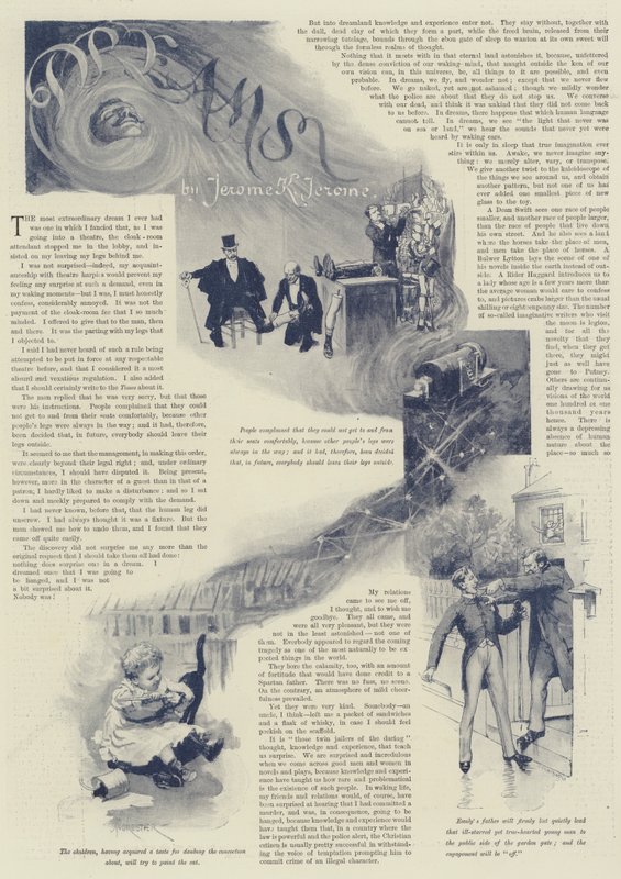 Sny, Jerome K Jerome od Amedee Forestier
