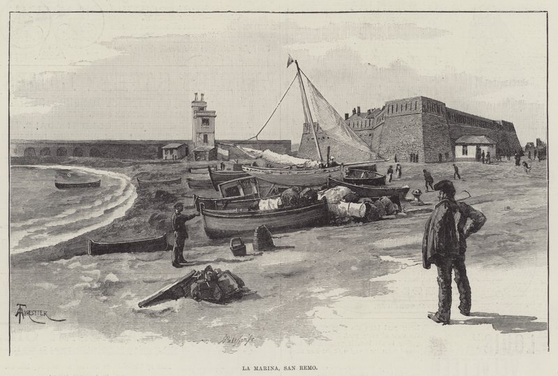 La Marina, San Remo od Amedee Forestier