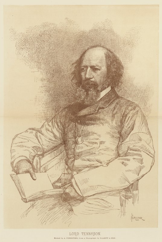 Lord Tennyson od Amedee Forestier