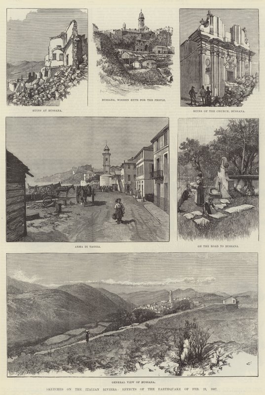 Náčrtky na italské riviéře od Amedee Forestier