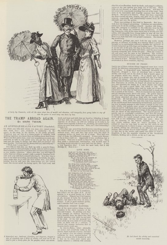The Tramp Abroad Again, Mark Twain od Amedee Forestier