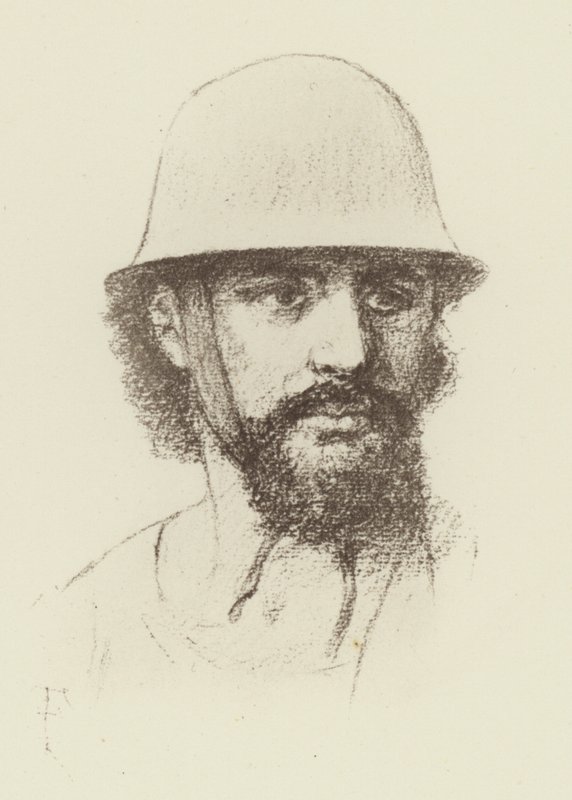 Přilba z doby bronzové (litho) od Amedee (after) Forestier