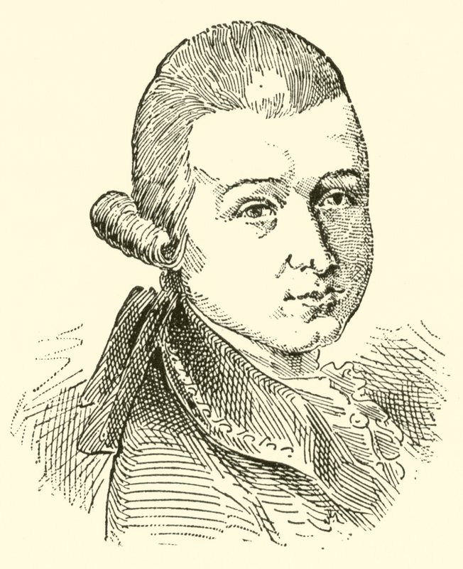 Wolfgang Amadeus Mozart, 1756-1791 od American School