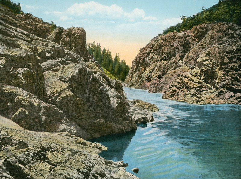 Hell Gate, Rogue River (foto) od American Photographer (after)