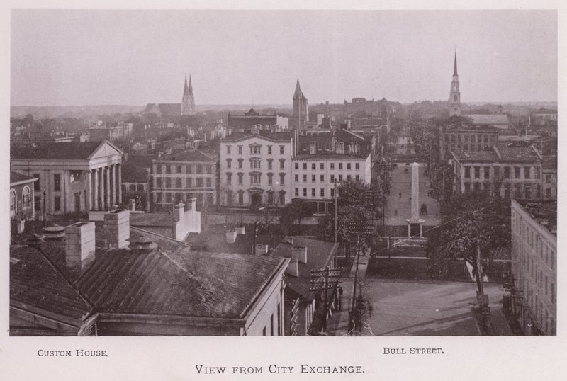 Pohled z City Exchange (č/b foto) od American Photographer (after)