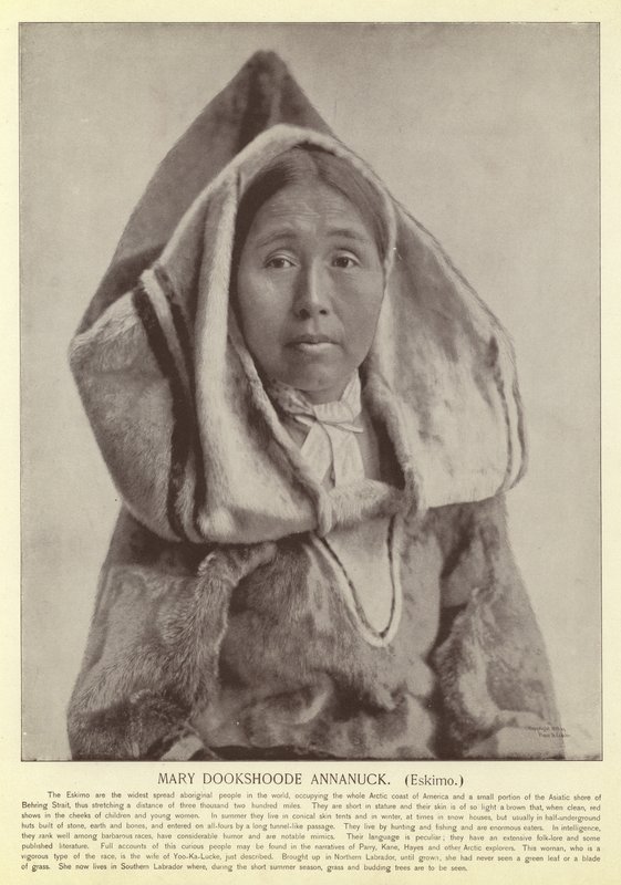Mary Dookshoode Annanuck, Eskymák od American Photographer