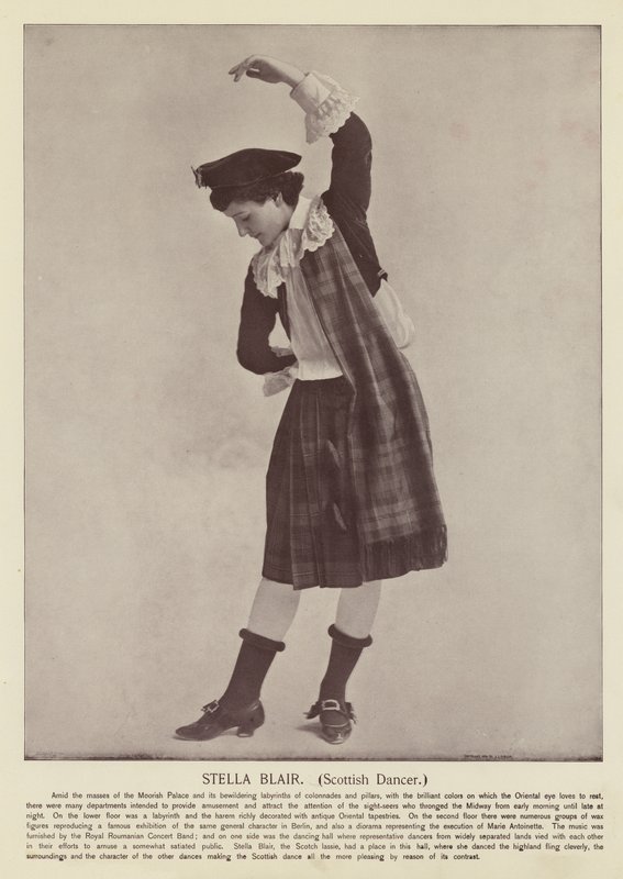 Stella Blair, skotská tanečnice od American Photographer