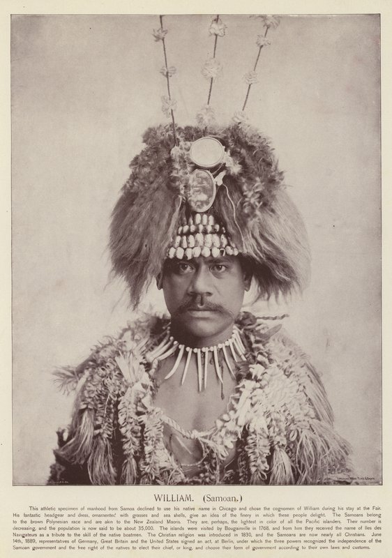 William, Samoan od American Photographer