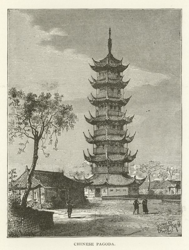 Čínská pagoda od American School