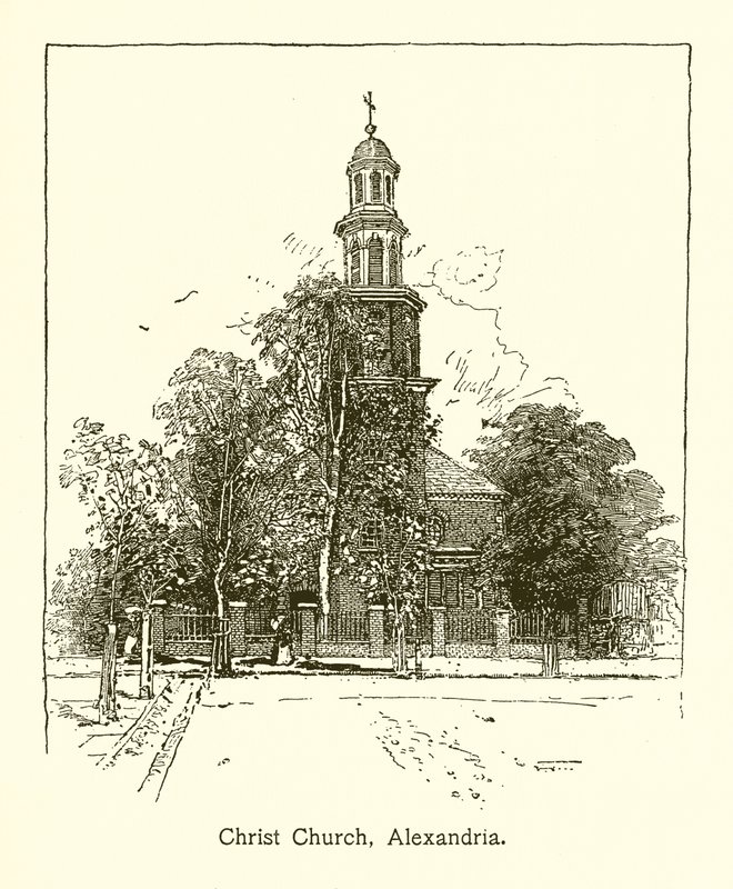 Christ Church, Alexandrie, Mount Vernon od American School
