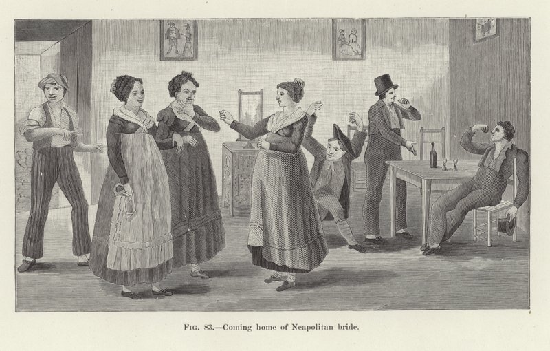 Návrat domů neapolské nevěsty od American School
