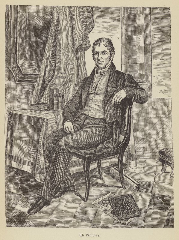 Eli Whitney (rytina) od American School