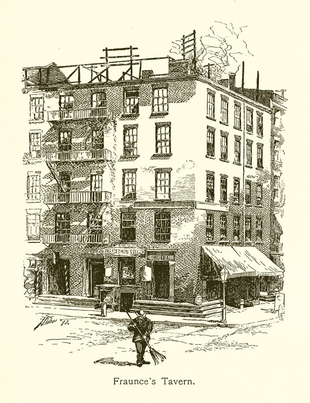 Fraunces Tavern, New York od American School