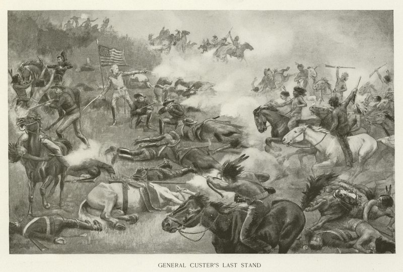 General Custers Last Stand od American School