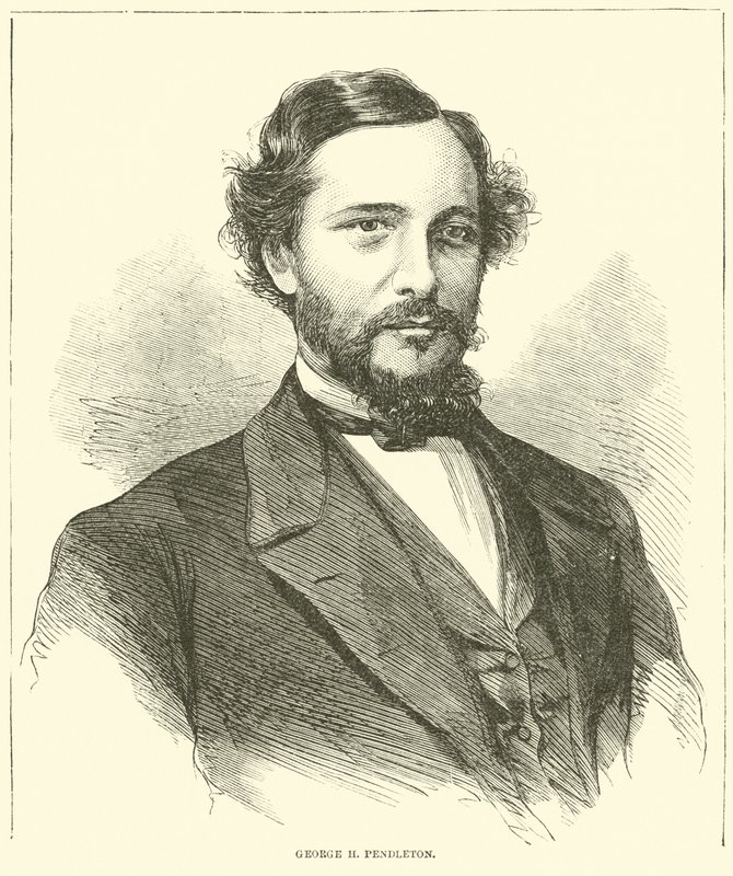 George H Pendleton, listopad 1864 od American School
