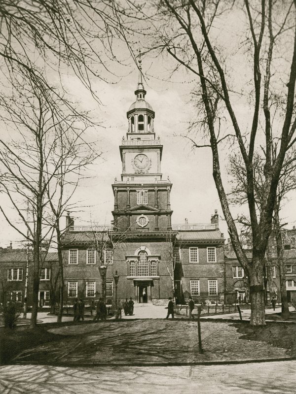 Independence Hall, Philadelphia (hlubotisk) od American School
