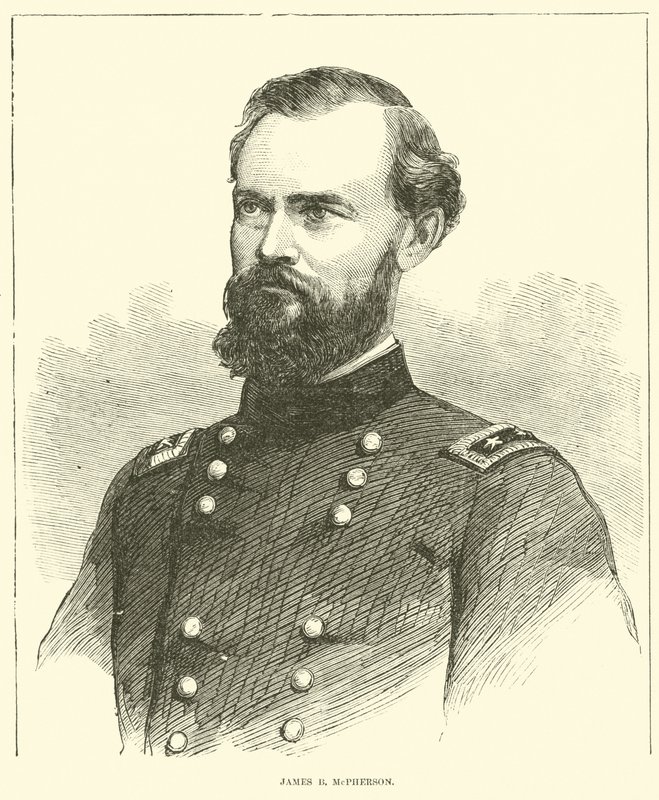 James B McPherson, červenec 1864 od American School