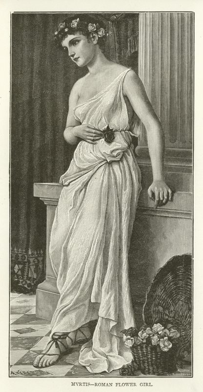 Myrtis, římská květinka od American School