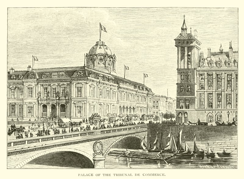 Palác Tribunal de Commerce od American School