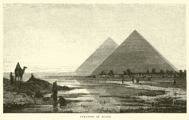 Egyptské pyramidy od American School