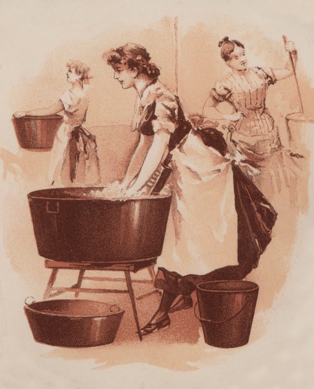 Scéna Scullery od American School