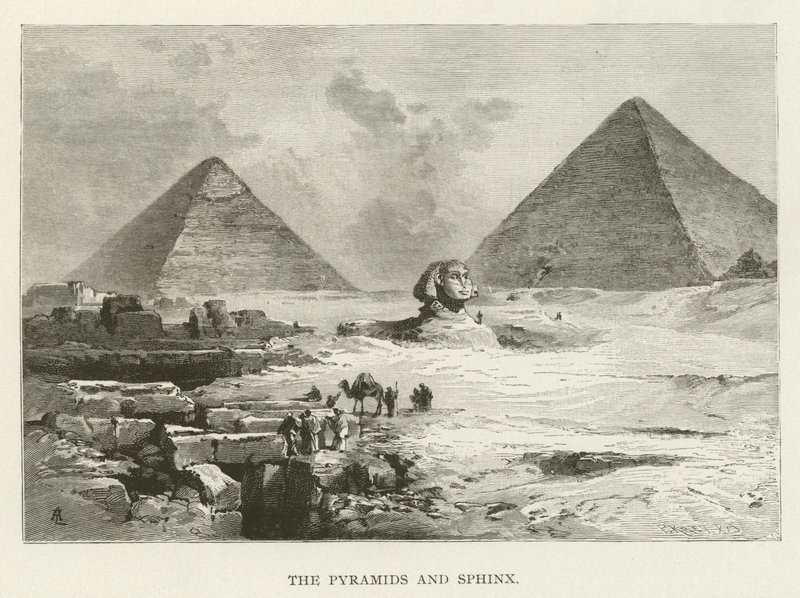 Pyramidy a Sfinga od American School
