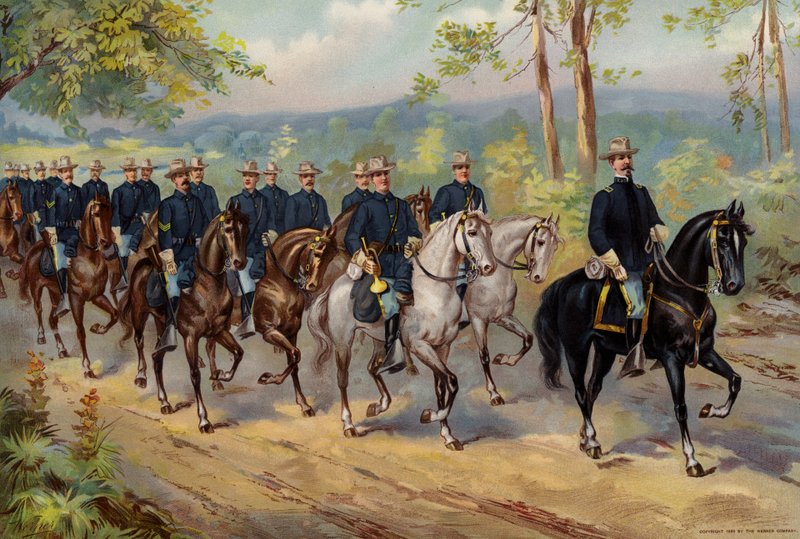 US Army, polní vybavení kavalerie od American School