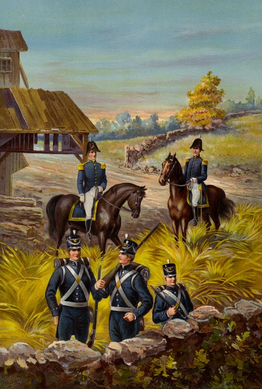 Armáda USA, pěchota a generálové od American School