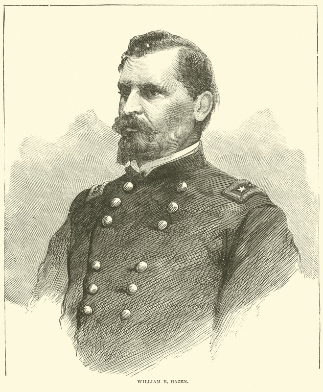 William B Hazen, prosinec 1864 od American School