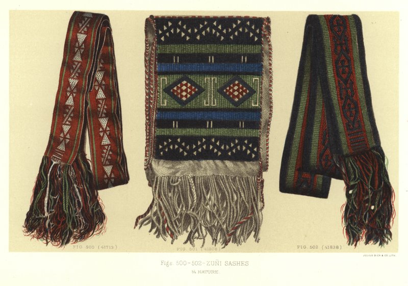 Zuni Sashes od American School