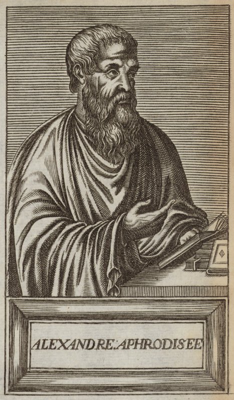 Alexandr z Afrodisias od Andre Thevet