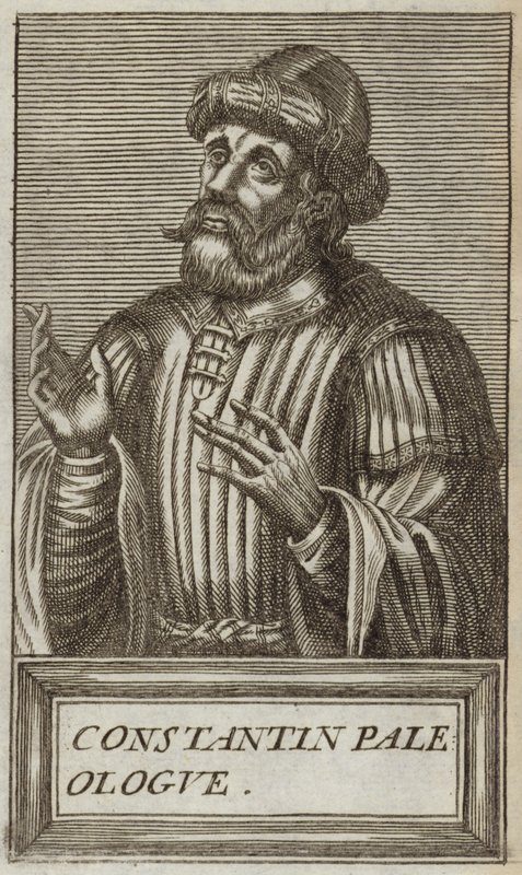 Konstantin XI Palaiologos od Andre Thevet