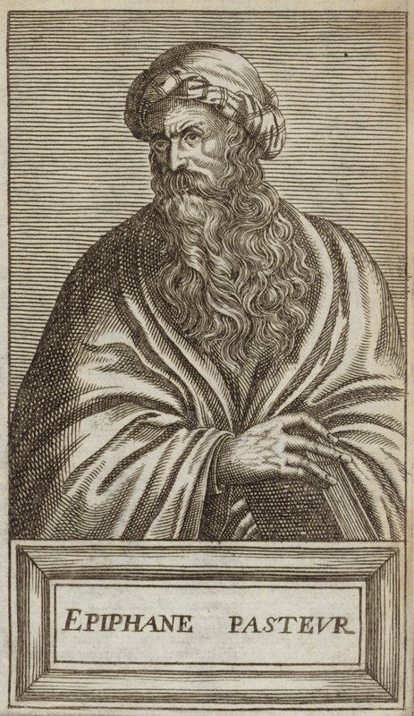 Epiphanius ze Salaminy od Andre Thevet