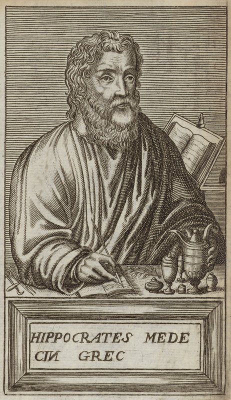 Hippokrates z Cos od Andre Thevet