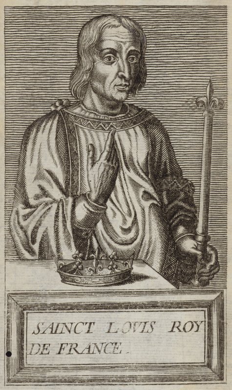 Francouzský král Ludvík IX. od Andre Thevet