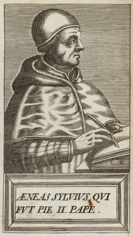 papež Pius II od Andre Thevet