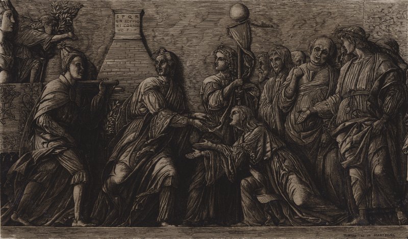 Triumf Scipia od Andrea Mantegna