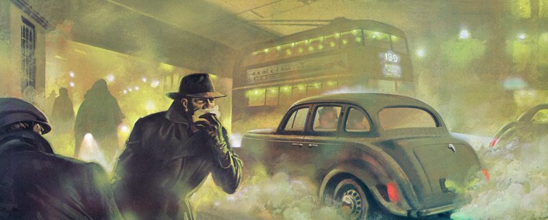 Londýnský smog od Andrew Howat