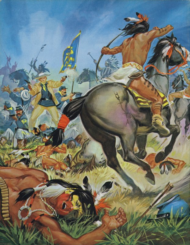 Custerův poslední boj od Angus McBride