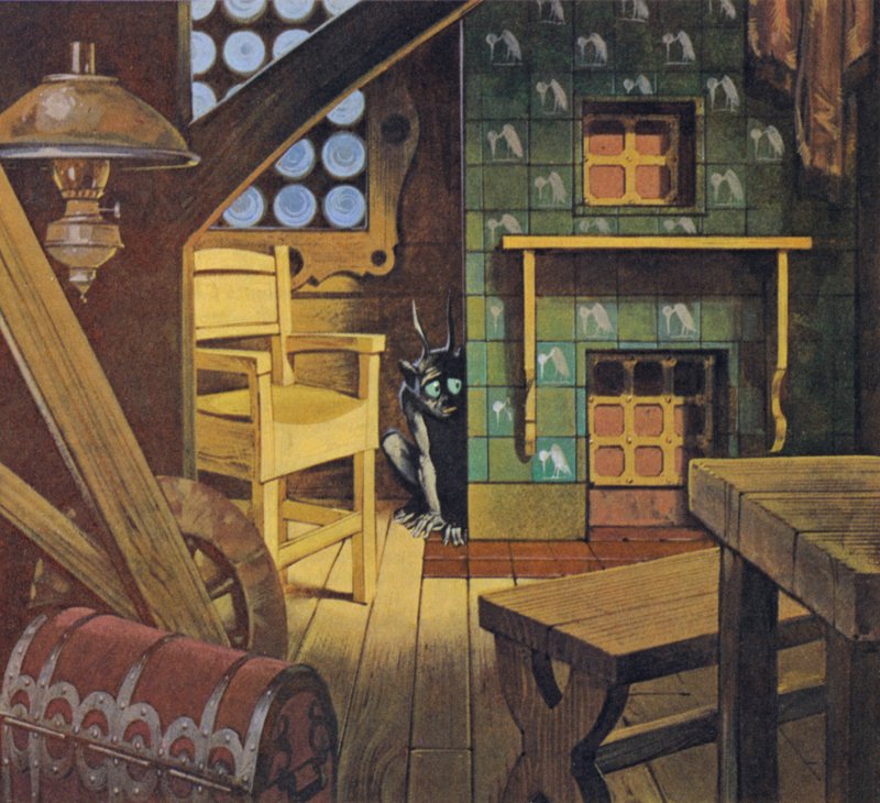 Domovoi (barevná litografie) od Angus McBride