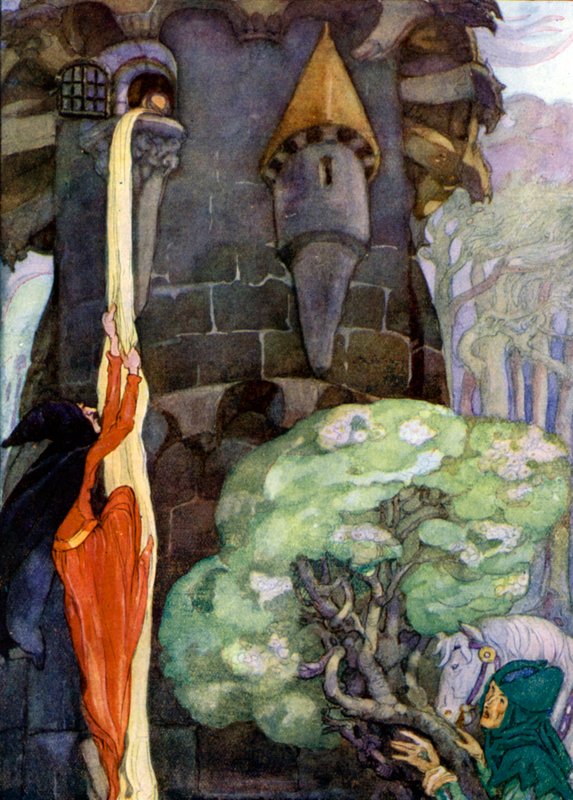 Rapunzel od Anne after Anderson
