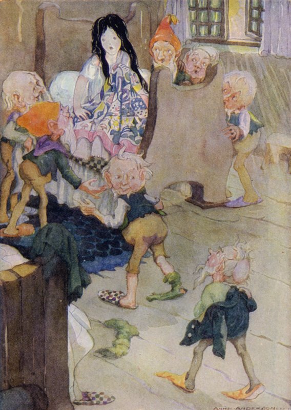 Malá sněhobílá (barva lito) od Anne (after) Anderson