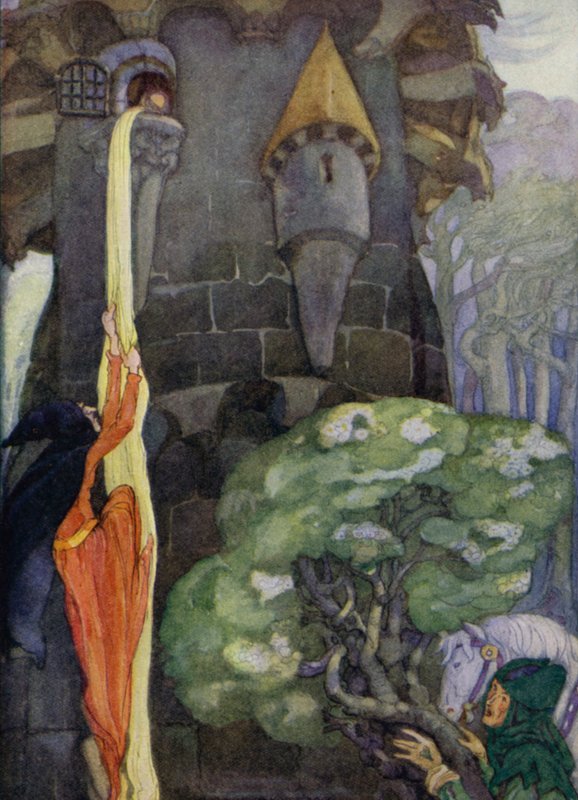 Rapunzel (barva lito) od Anne (after) Anderson