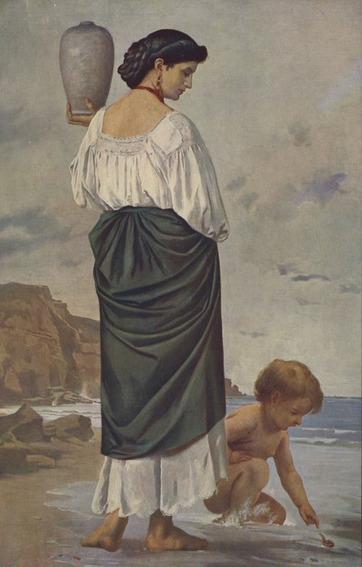 Nosič vody (olejomalba) od Anselm Feuerbach