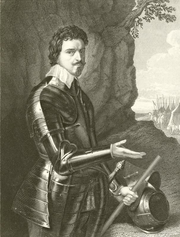 hrabě ze Straffordu od Anthony van Dyck