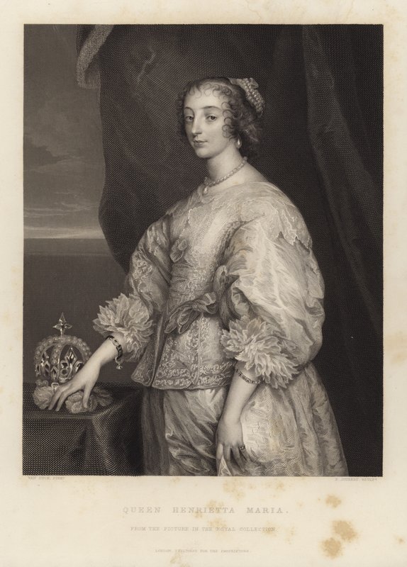 Henrietta Maria od Anthony van Dyck
